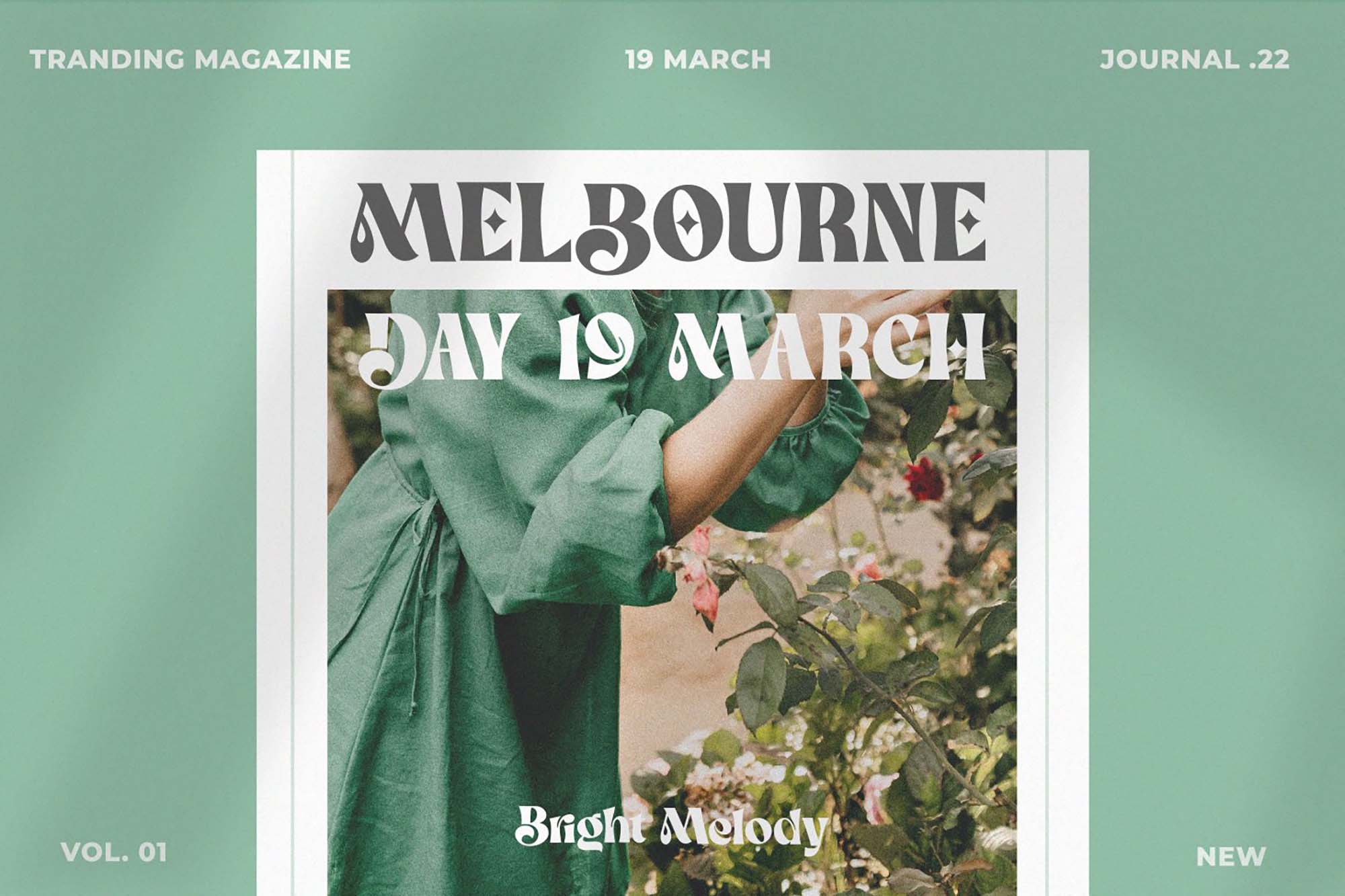 Bright Melody Display Typeface