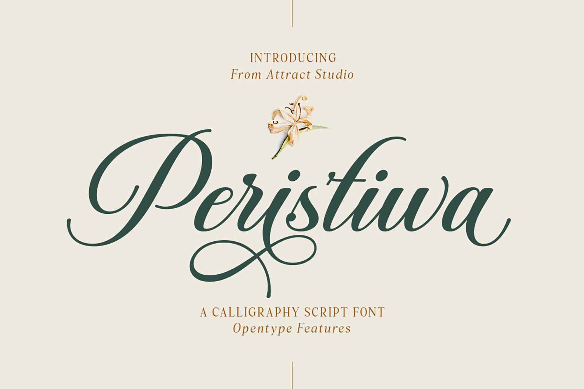 Peristiwa Calligraphic Script Font